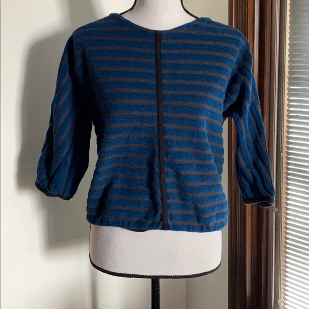 Madewell | Zip Back Cotton Top Size S